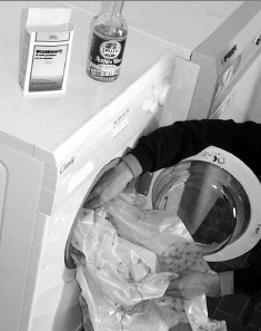 Lavare la tenda della doccia